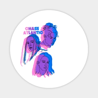 chase atlantic multicolor Magnet